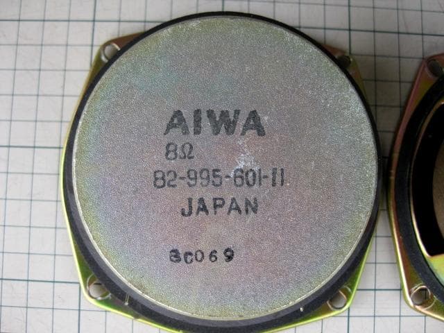AIWA 　フルレンジスピーカー　自作　ペア