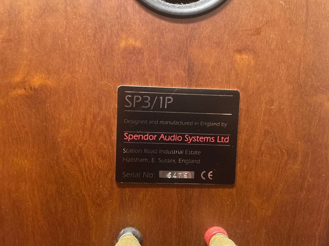 spendor SP3/1Ｐスピーカーペア