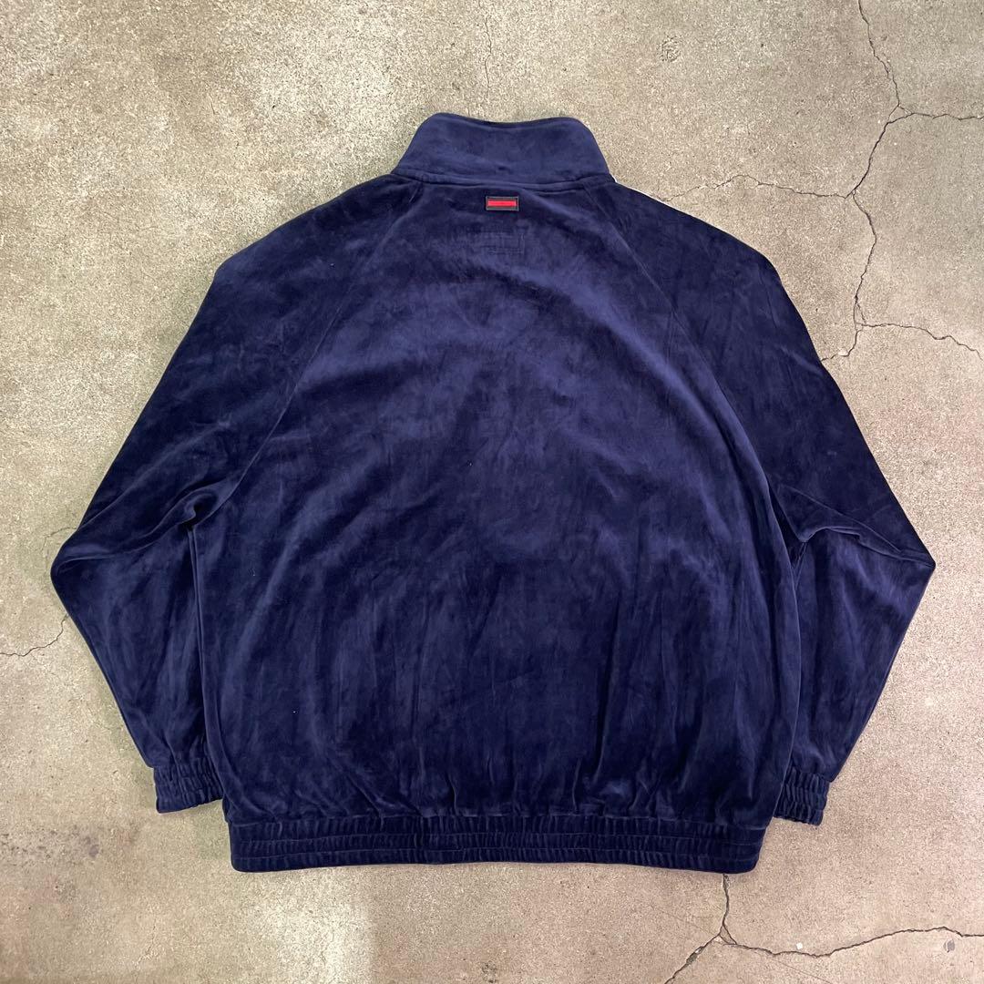 25ss FUBU Lafayette ベロアトラックジャケット ネイビー XL