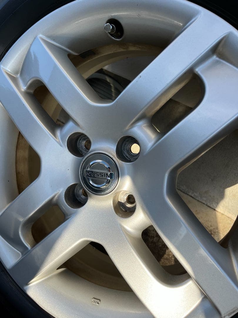 【送料無料】ホイール&タイヤ★4本セット★16インチ★日産キューブ★純正品