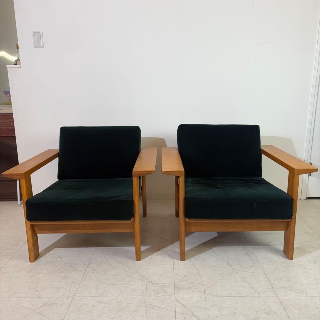 コスガ　セット　ダイニングセット　1人用ソファ　ベロアソファ　ガラステーブル