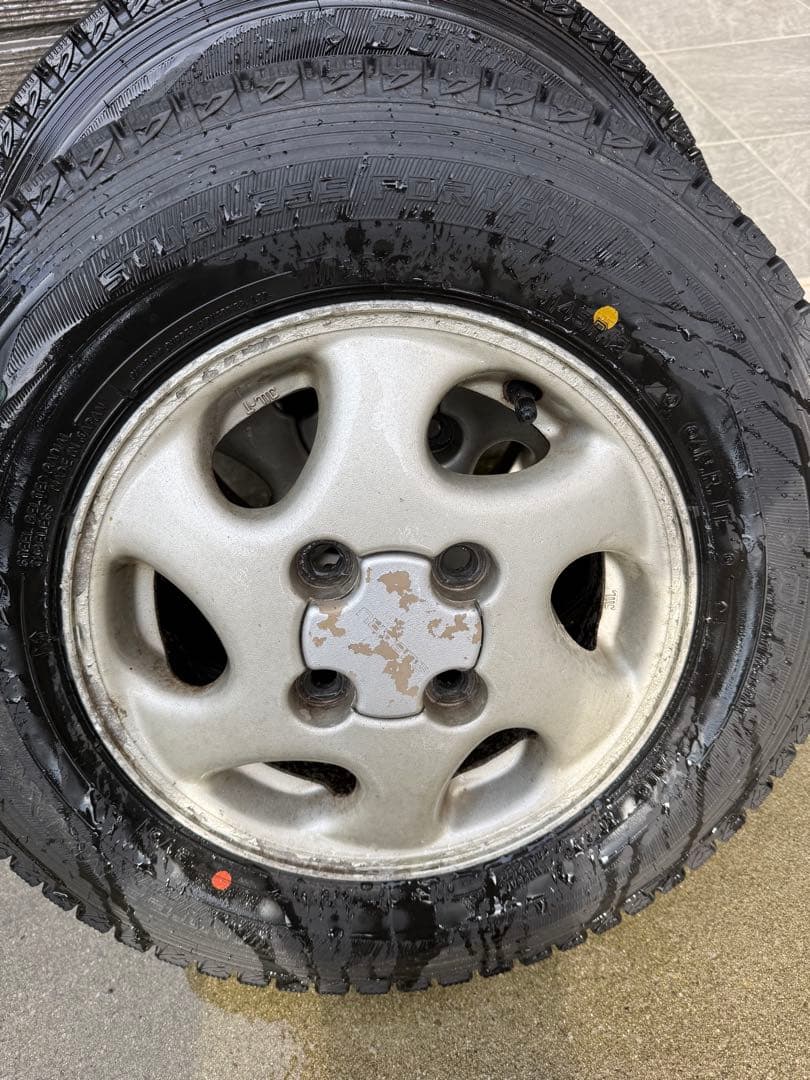 i*i様 サンバー純正タイヤホイール12インチ スノータイヤ　スタッドレス　4本