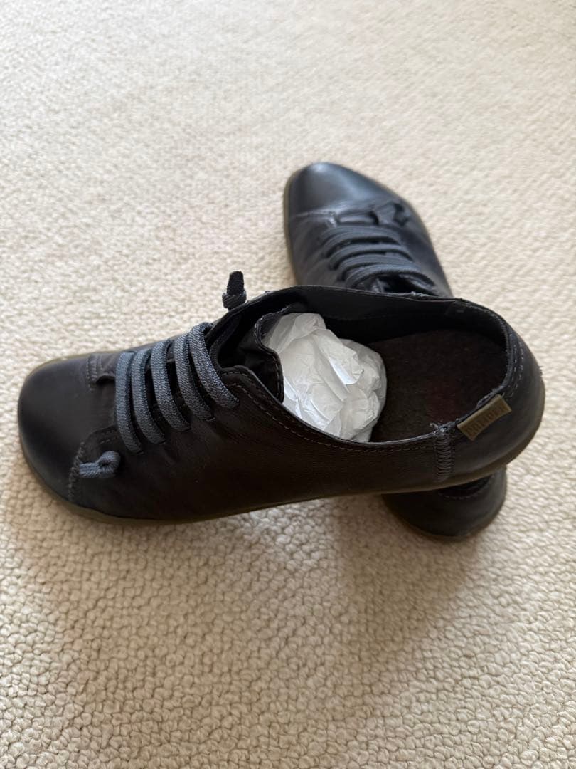 CAMPPER ブラック 本皮