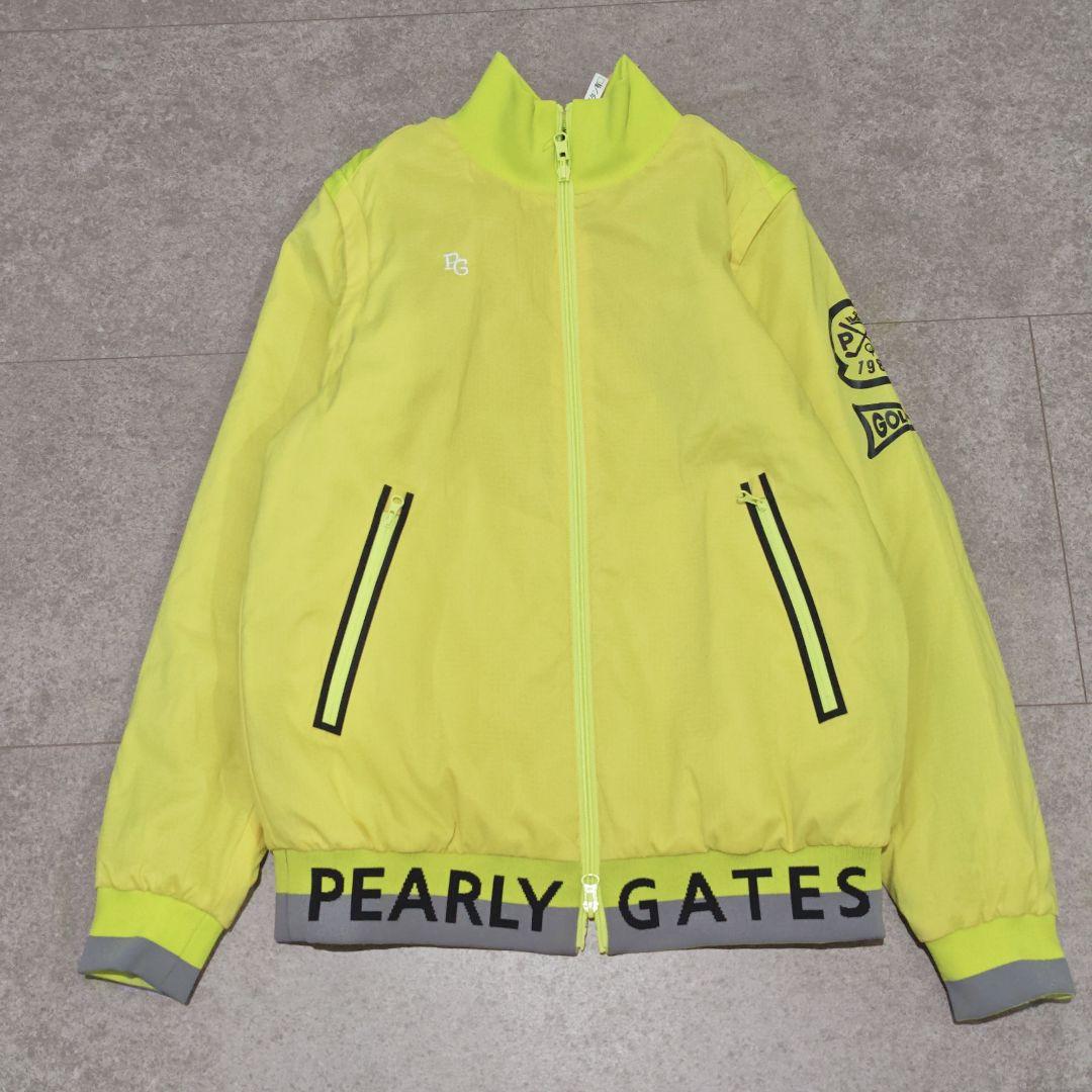 【パーリーゲイツ】リバーシブルストレッチ4Wayブルゾン ジップアップジャンパー