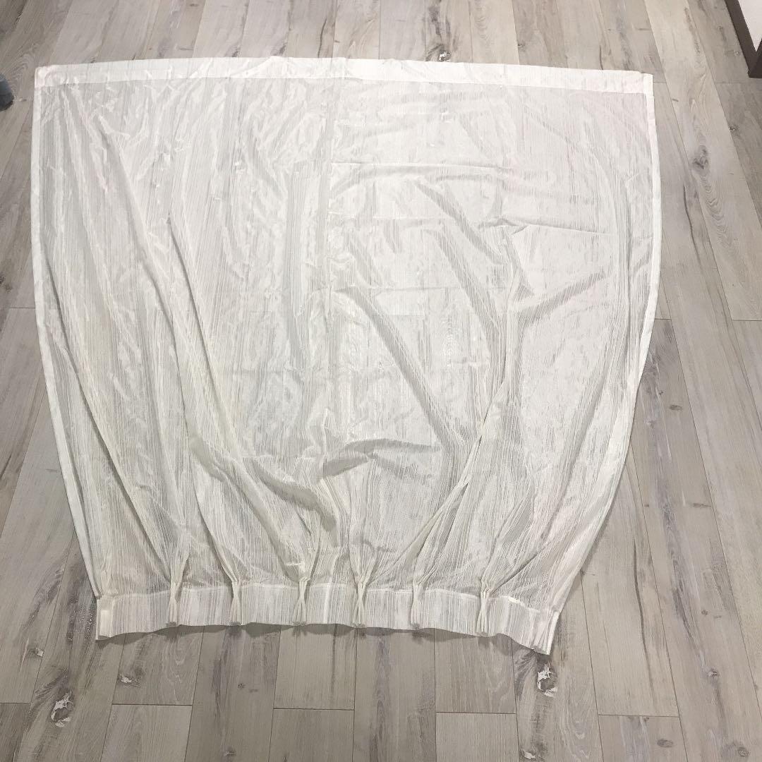 カーテン、レースカーテンセット　ベランダ窓用