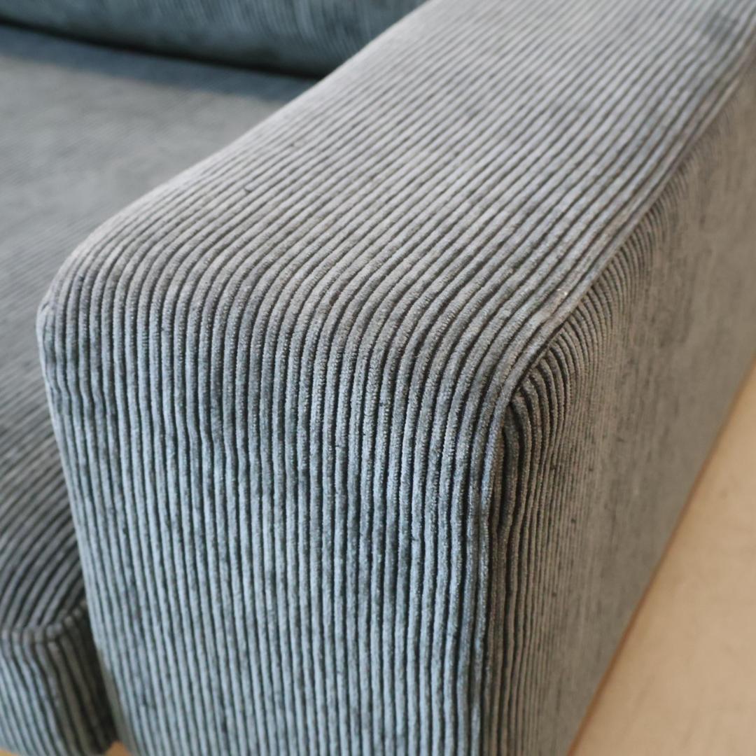 マスターウォール ウォールナット材 デニッシュ 3人掛けソファ ３シーター 3P