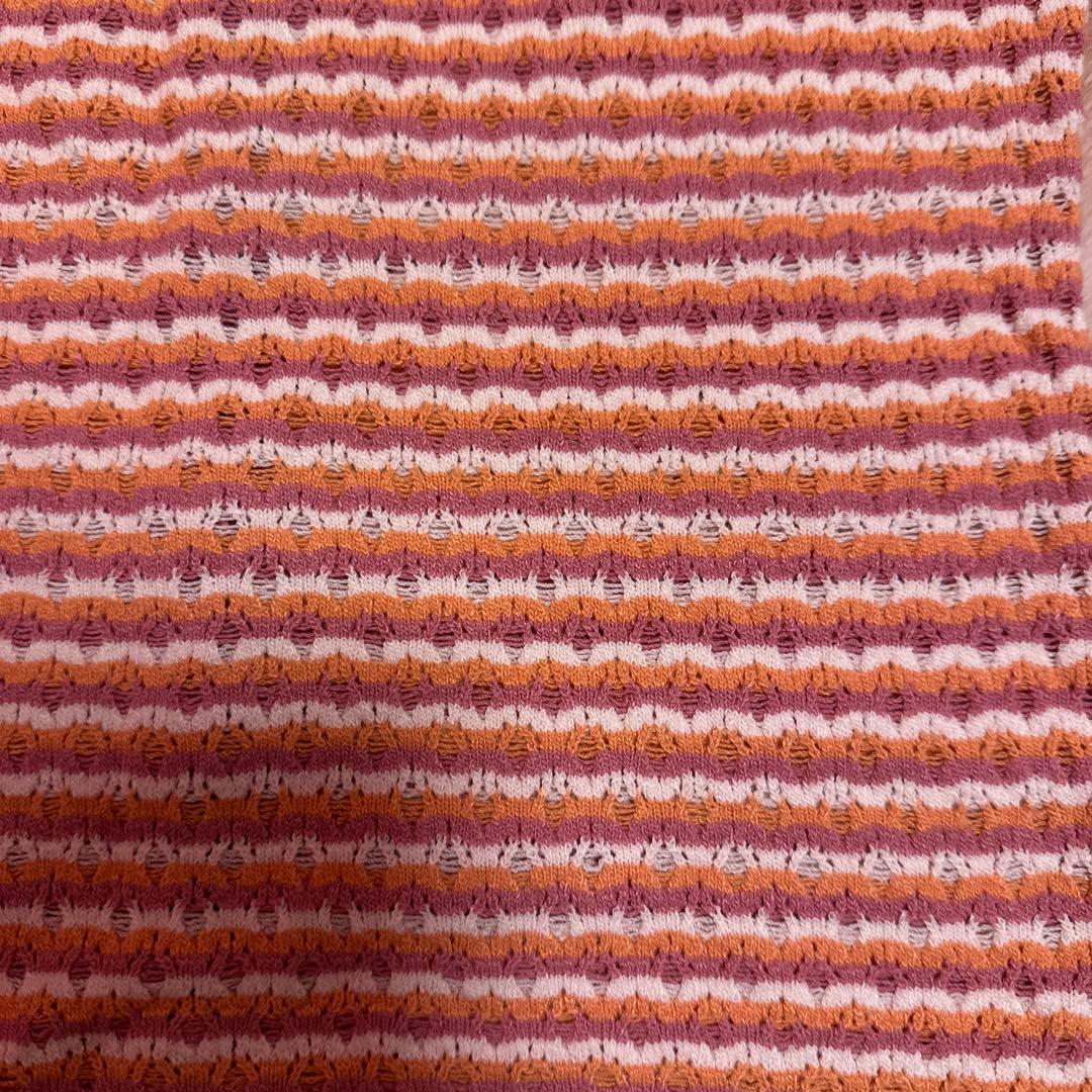 HYSTERIC GLAMOUR キャミソールニット　花ボタン　カラフル