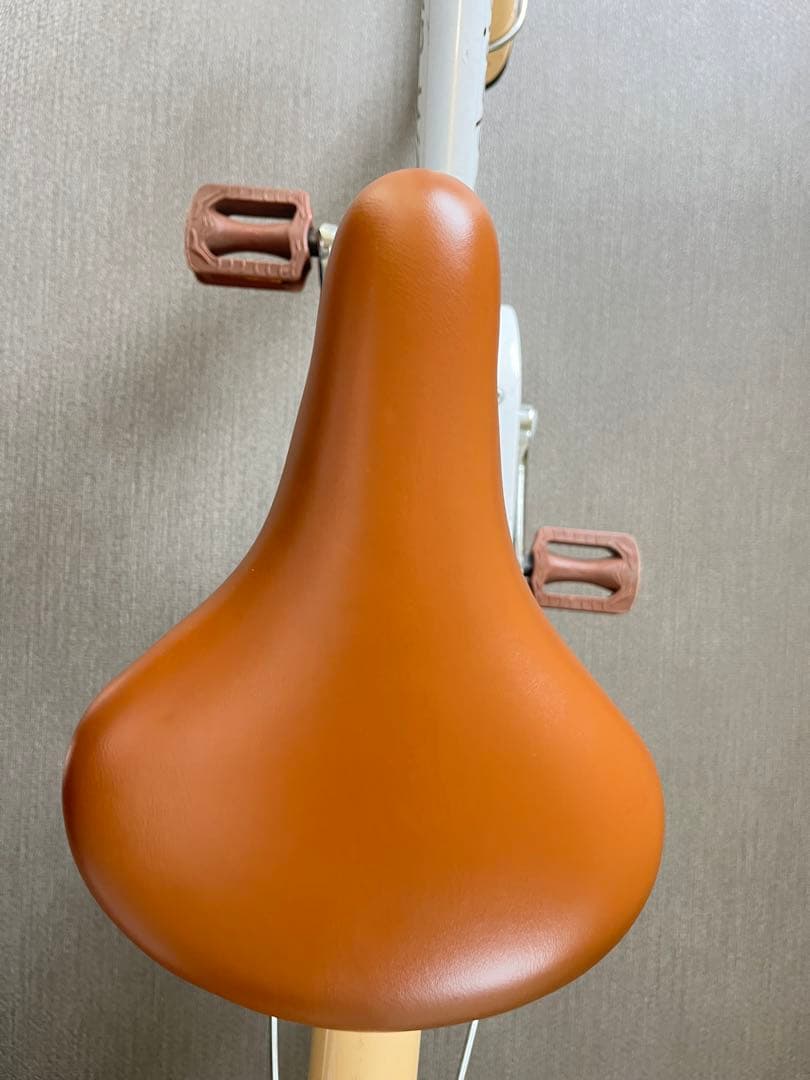 【引き取り限定】美品 子ども用自転車 ホワイト18インチ