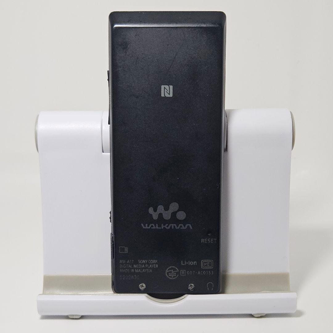動作品 WALKMAN NW-A17 64GB ブラック 説明書 箱 イヤホン