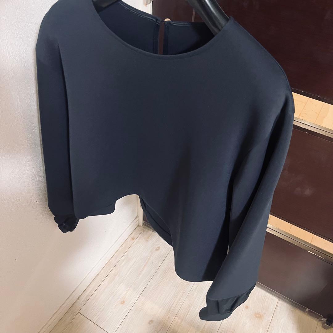 新品☆ ANAYI ダブルジャージー袖シアープルオーバー/セオリー、23区、ロペ