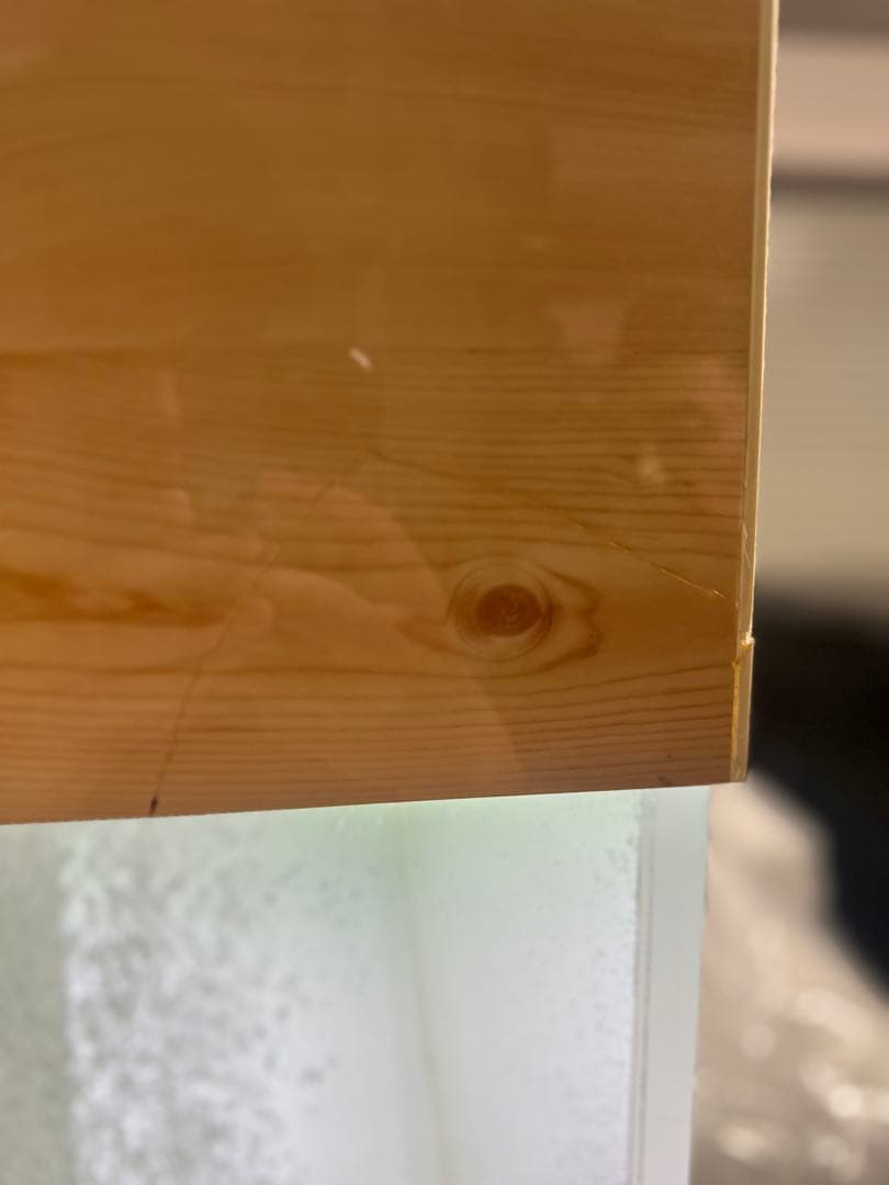 [引き取り限定] 大型水槽 木製キャビネット セット