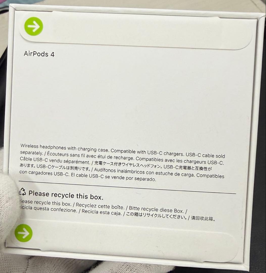 イヤホン Apple AirPods4