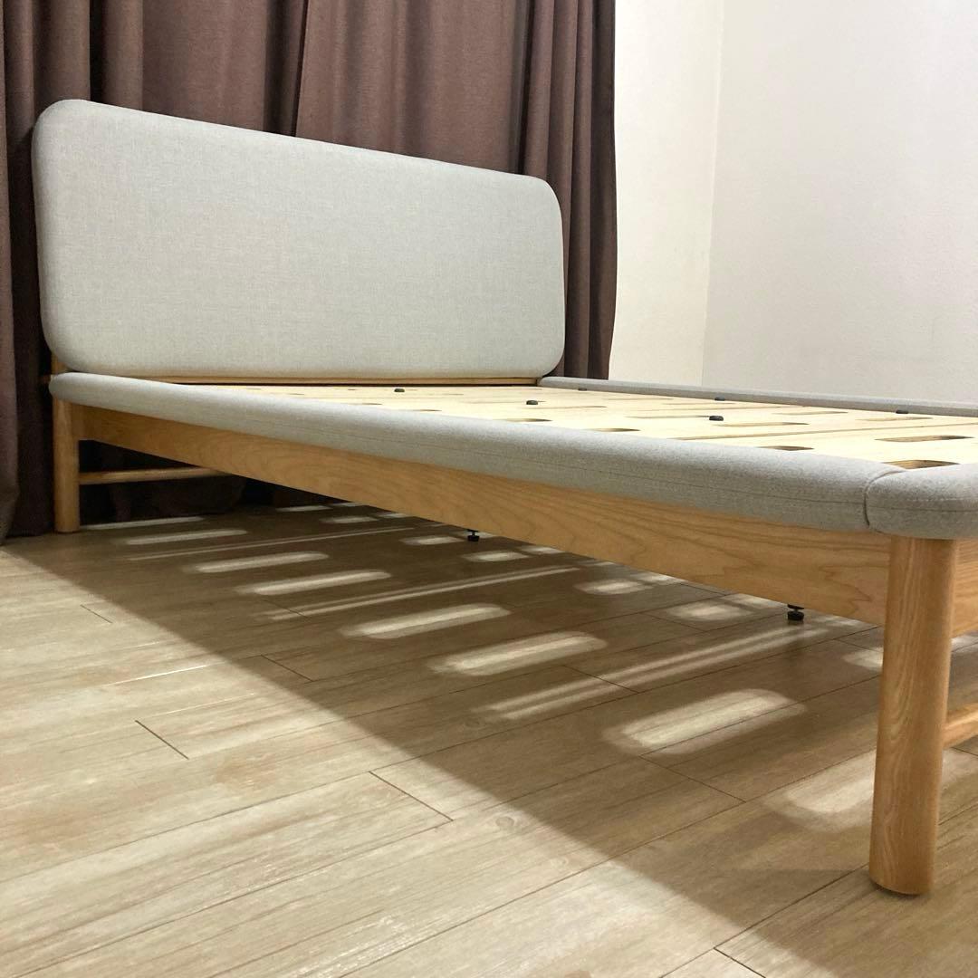 【自社配送エリア内限定販売】Koalaファブリックベッドフレーム/ダブルサイズ