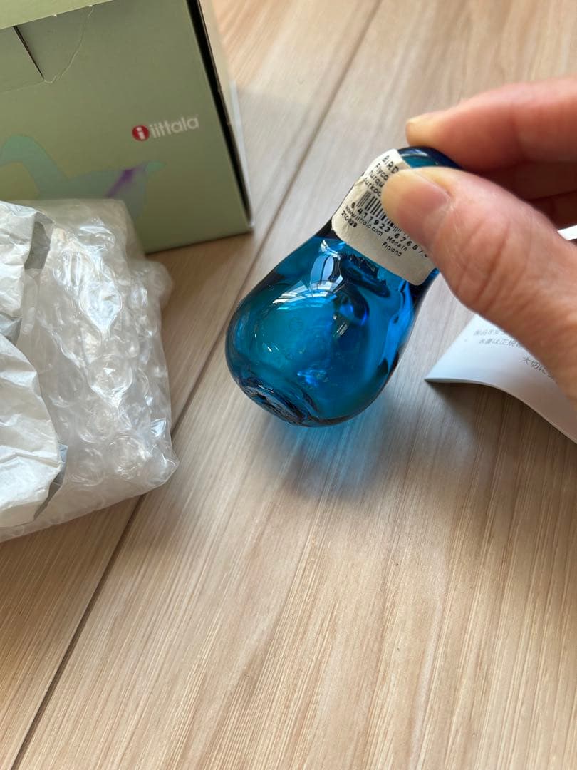 イッタラ　シエッポ　表参道限定　ターコイズ　ブルー　オイバトイッカ