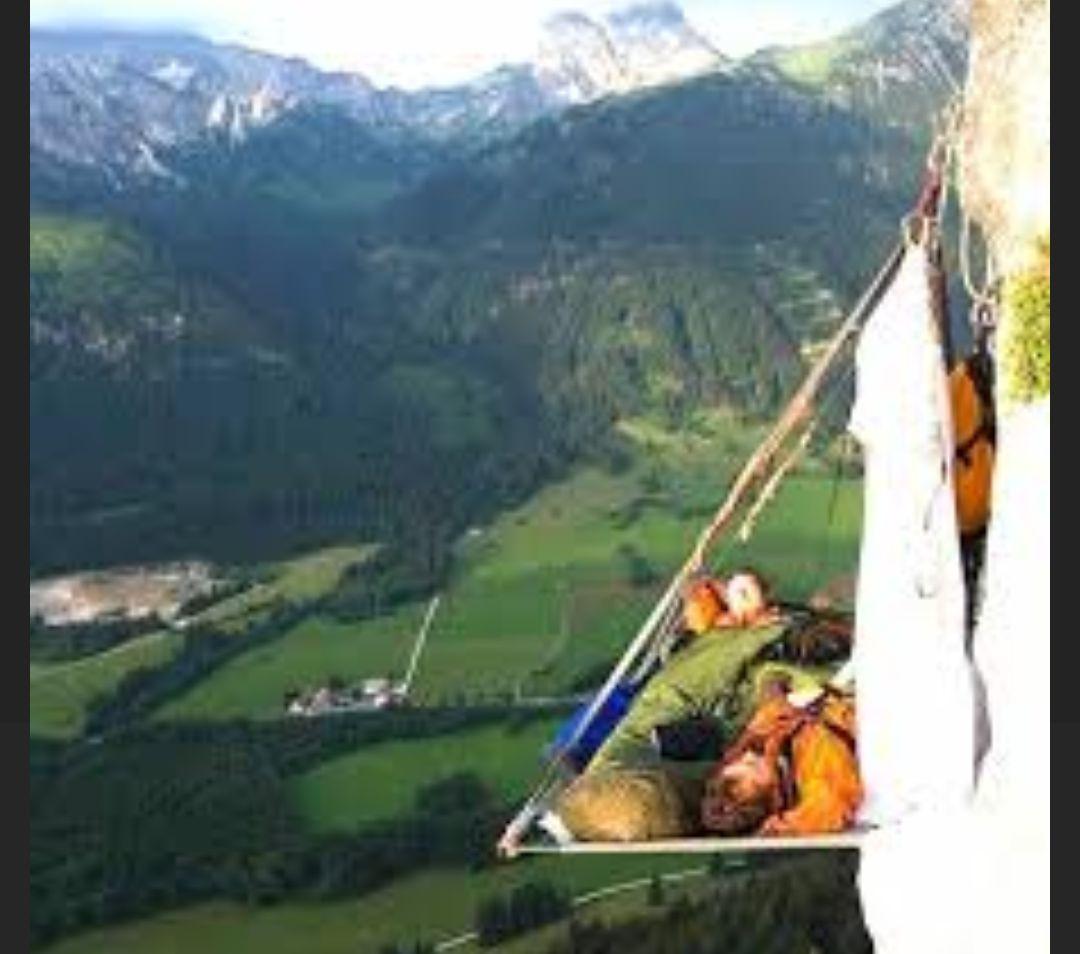 ロッククライミング吊り下げテント二人用カナダ、ブラックダイヤモンド製新品未使用