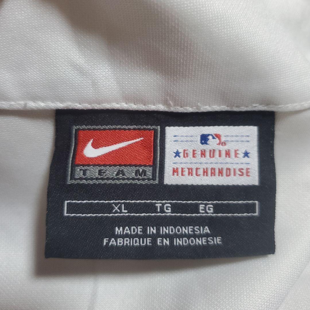 NIKE　ホワイトソックス　ゲームシャツ　希少ロゴ　メンズXLサイズ