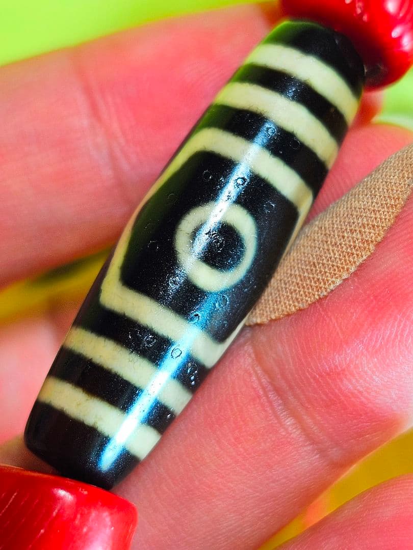 年代不明‼️三眼天珠 ネックレス