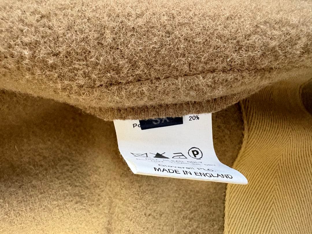 グローバーオール　MONTY ダッフルコート　キャメル　XS