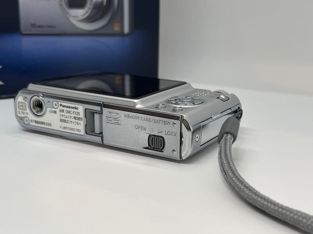Panasonic LUMIX DMC-FX35 シルバー 元箱付　　動作確認済