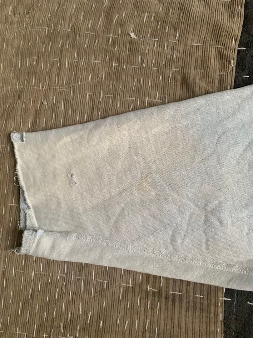 雰囲気系 50s 前V vtg スウェット USA製 ダメージ ボロ ビンスエ