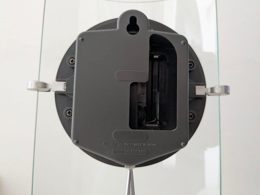 90s ヴィンテージ 置き時計 掛け時計 振り子 加藤孝志 epifa