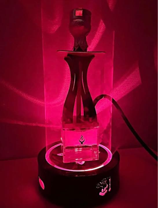 シーシャ シーシャ台　スタンド 台 本体 水タバコ 台座 レッド