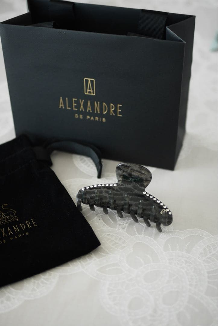 アレクサンドルドゥパリ　ヘアクリップ　袋付き