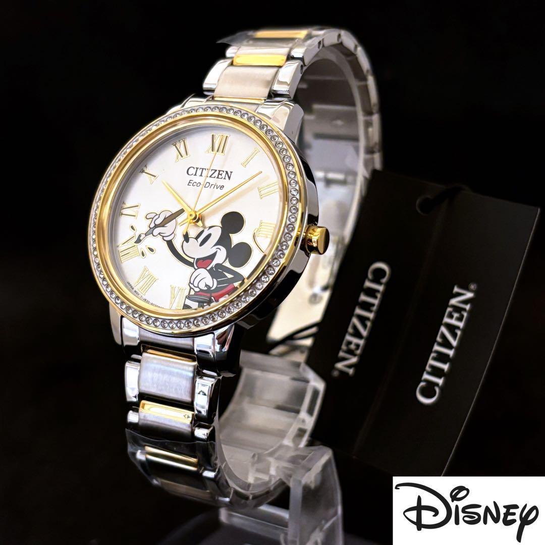 【Disney】ミッキーマウス /CITIZEN/レディース腕時計/ディズニー