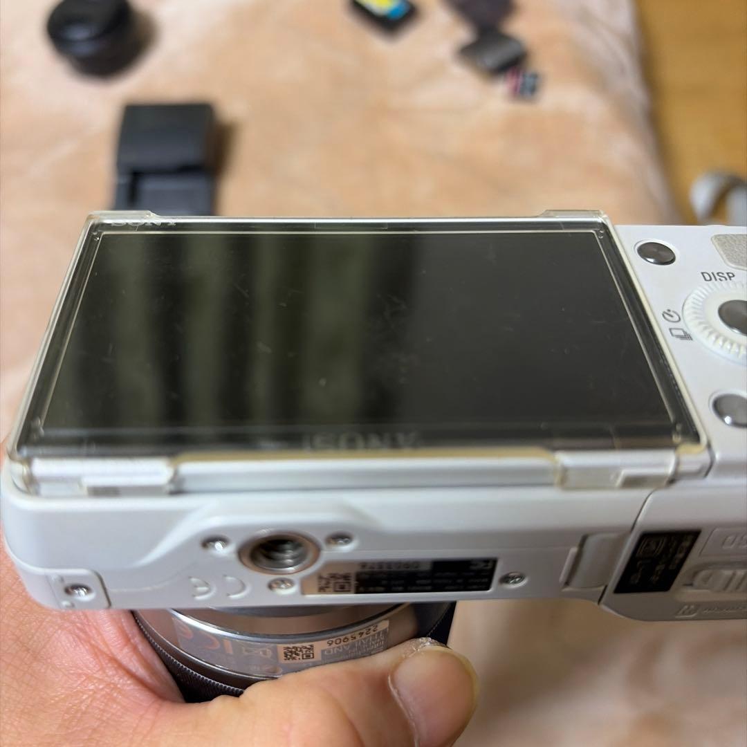 Sony NEX-3 ミラーレスカメラ E 18-55mm Wレンズ　フラッシュ