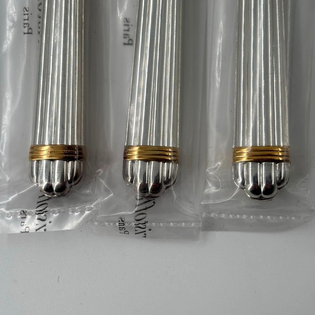 希少　クリストフル アリア ゴールドリング ナイフ 6本セット 未使用 金彩