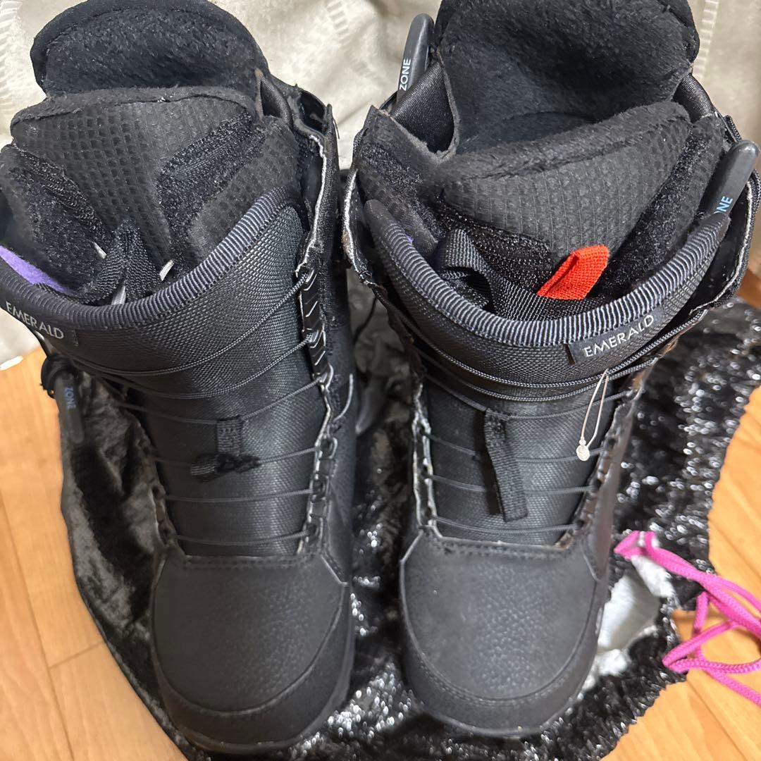 【美品】バートン スノーボードブーツ レディース 、ジュニア 22cm