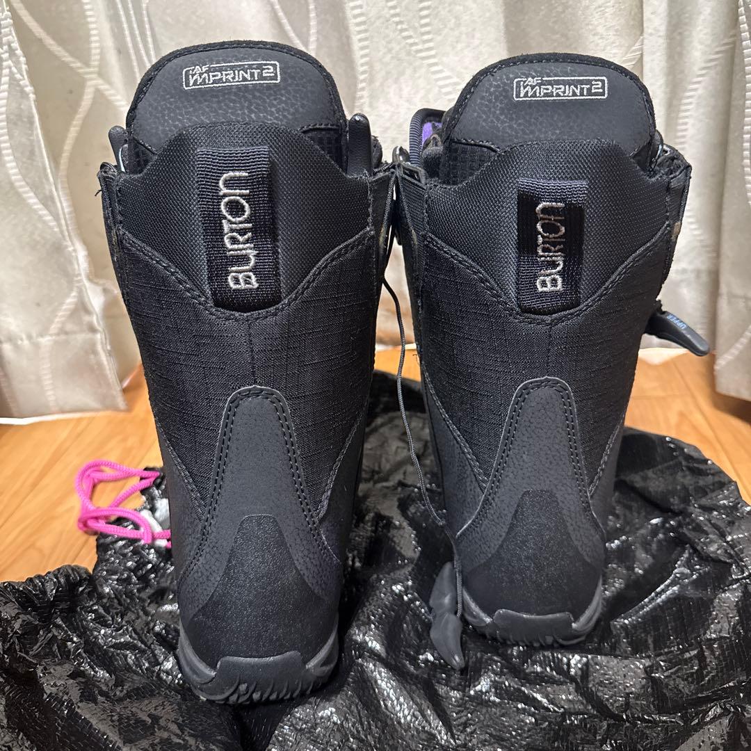 【美品】バートン スノーボードブーツ レディース 、ジュニア 22cm