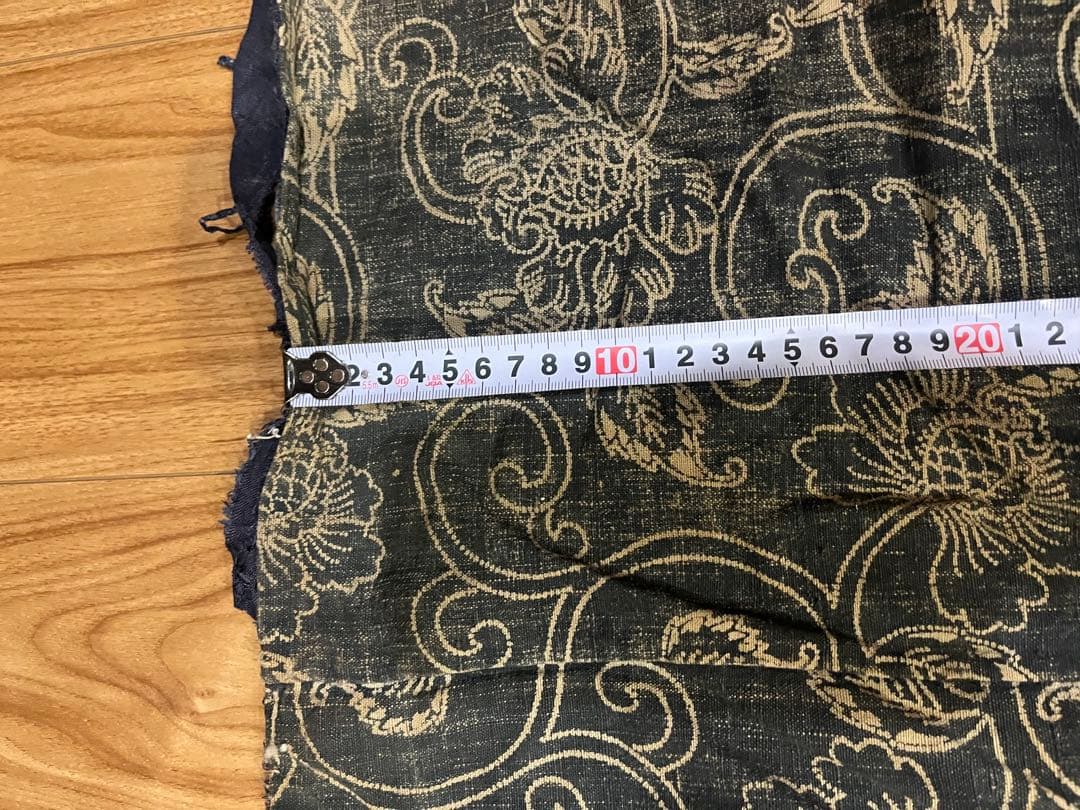 古布　藍染　木綿