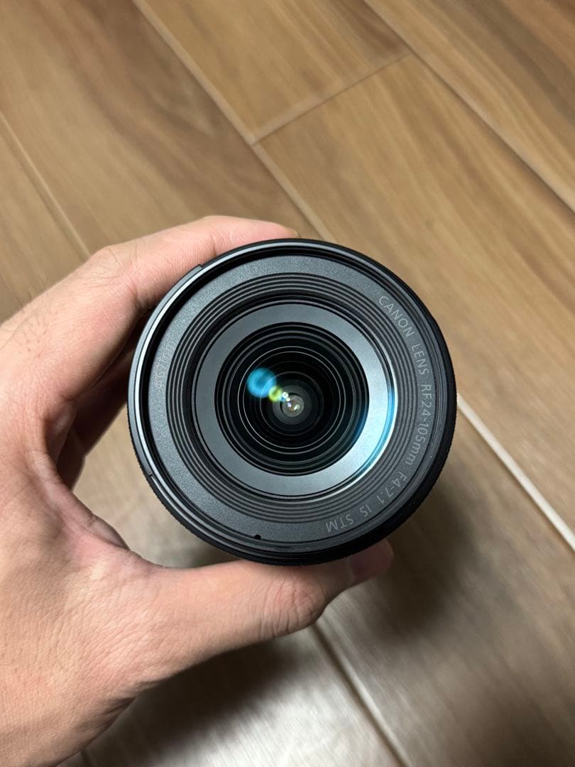 Canon RF 24-105mm F4-7.1 IS STM フィルター付き