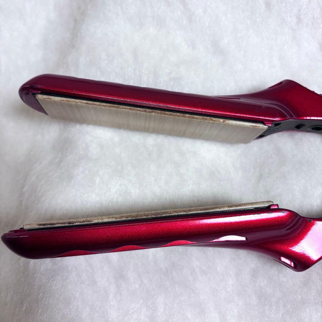 radiant ストレートヘアアイロン レッド