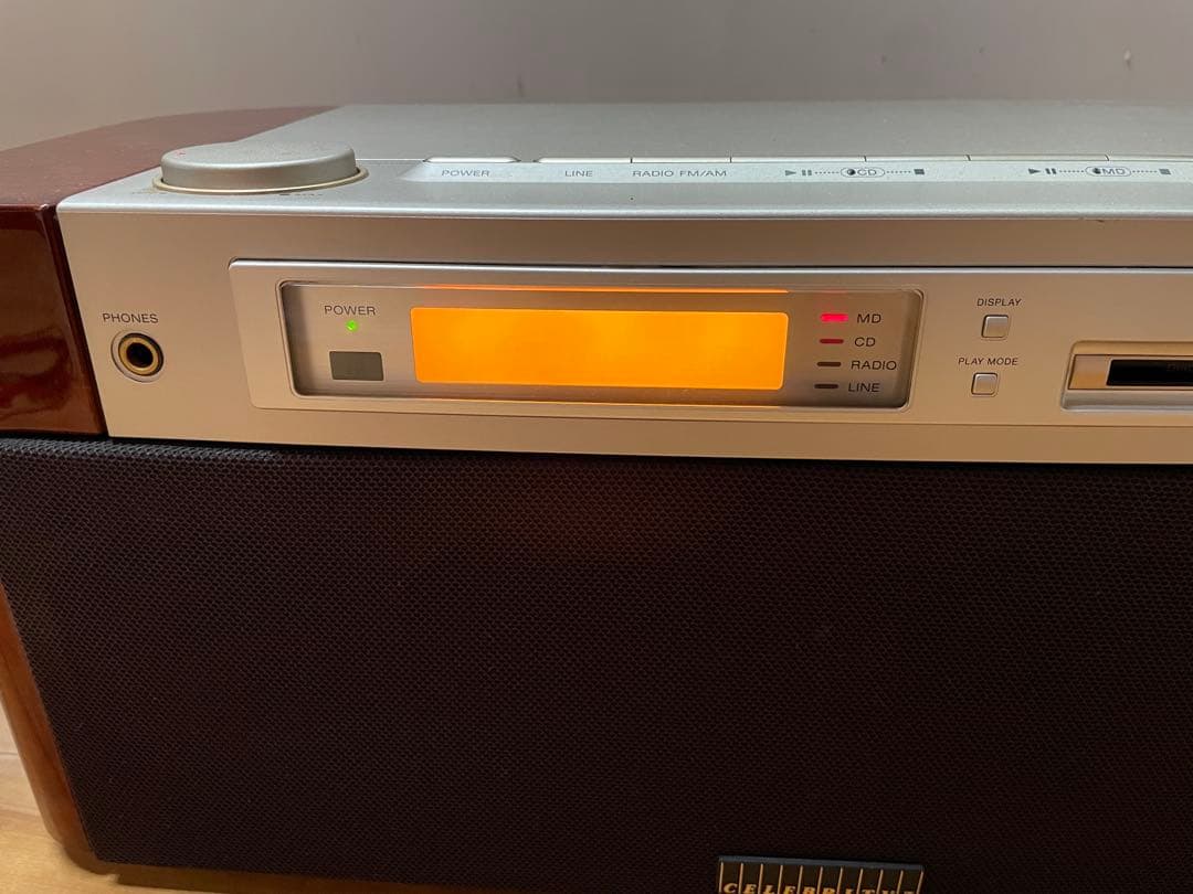 SONY セレブリティ MD-7000 CDプレーヤー 30周年記念モデル