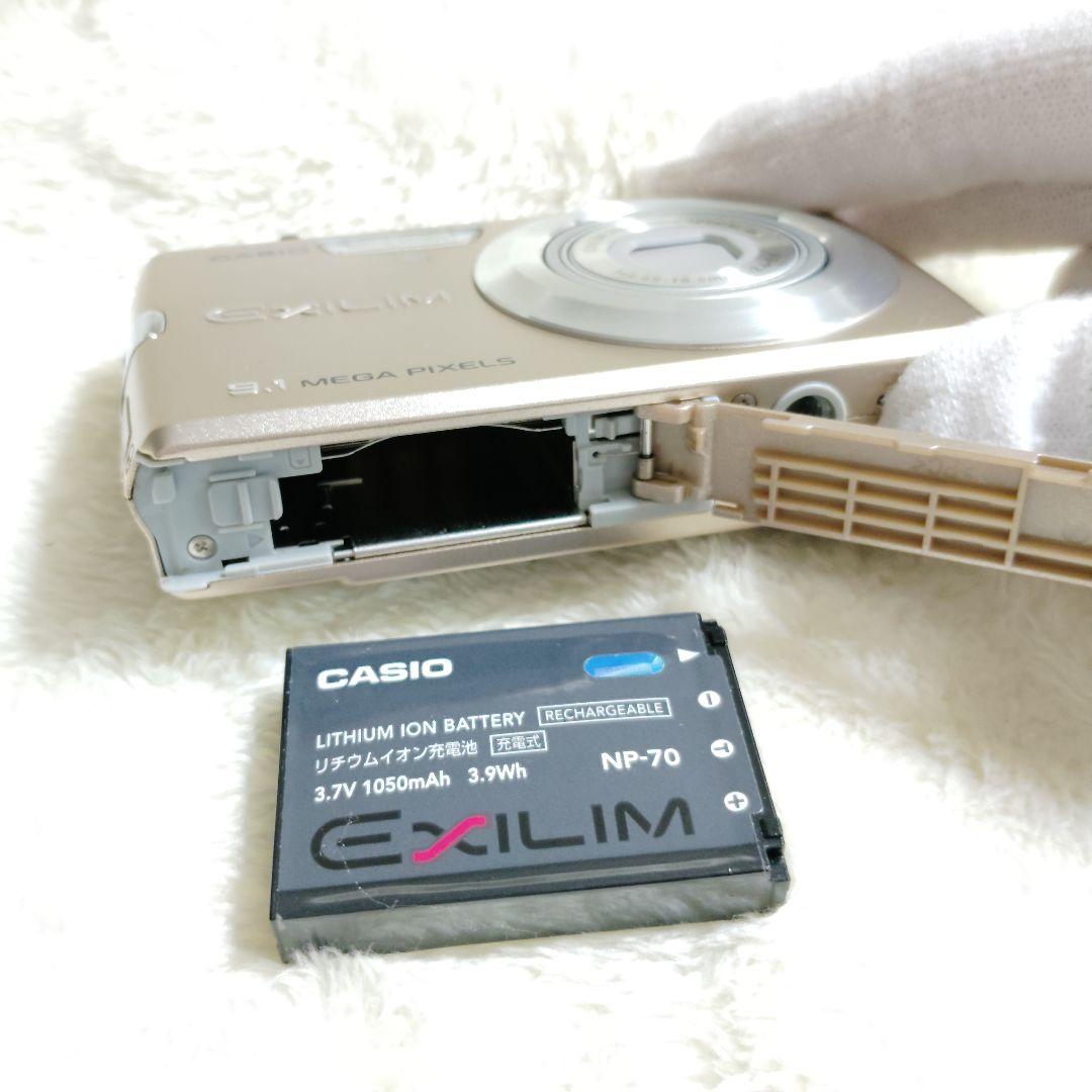 美品✨ CASIO EXILIM EX-Z250 ゴールド ケース付き コンデジ