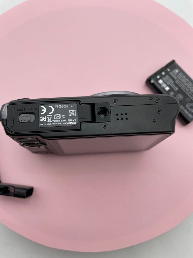 CASIO EXILIM EX-H15 ブラック デジタルカメラ 10倍ズーム