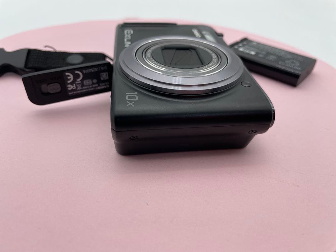 CASIO EXILIM EX-H15 ブラック デジタルカメラ 10倍ズーム