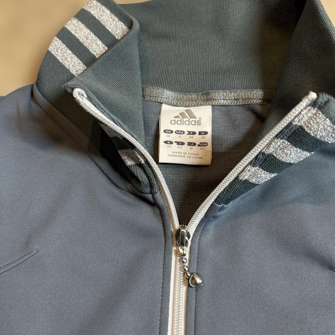 adidas ジャージ上下セット グレー