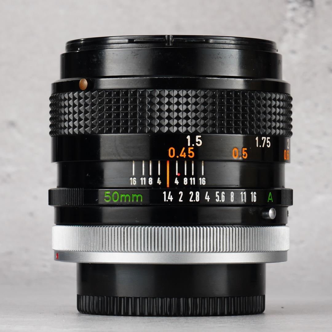 【整備＆テスト済】Canon FD 50mm F1.4 S.S.C 290