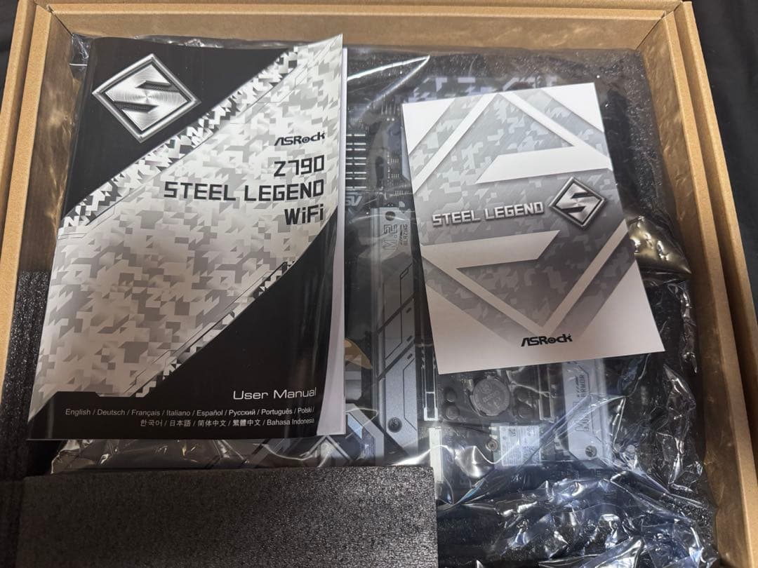 ASRock Z790 Steel legend WIFI マザーボード