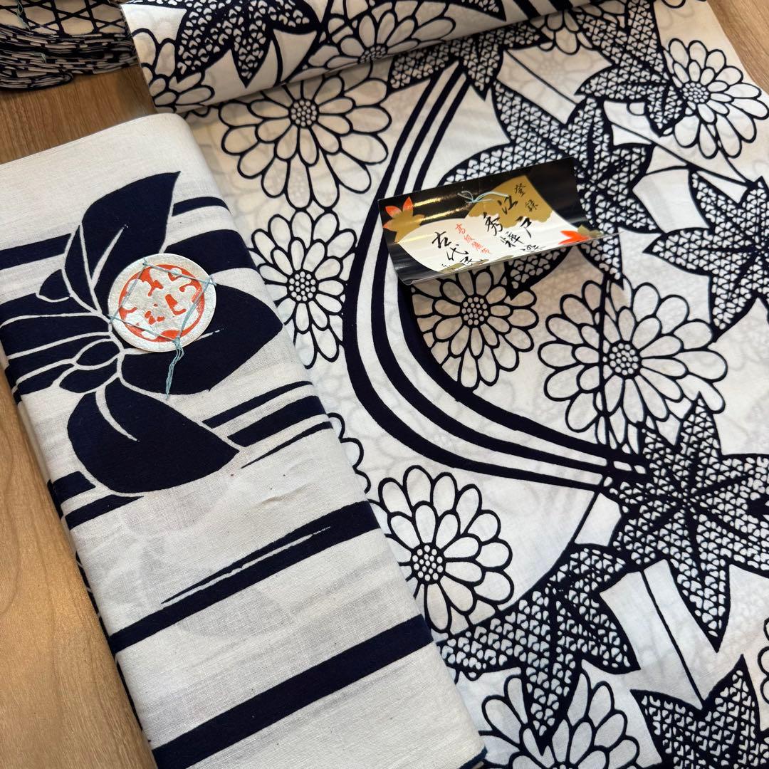 格安 リメイク　素材　 まとめ売り　着物　和服　10点　本染　浴衣　反物　三越