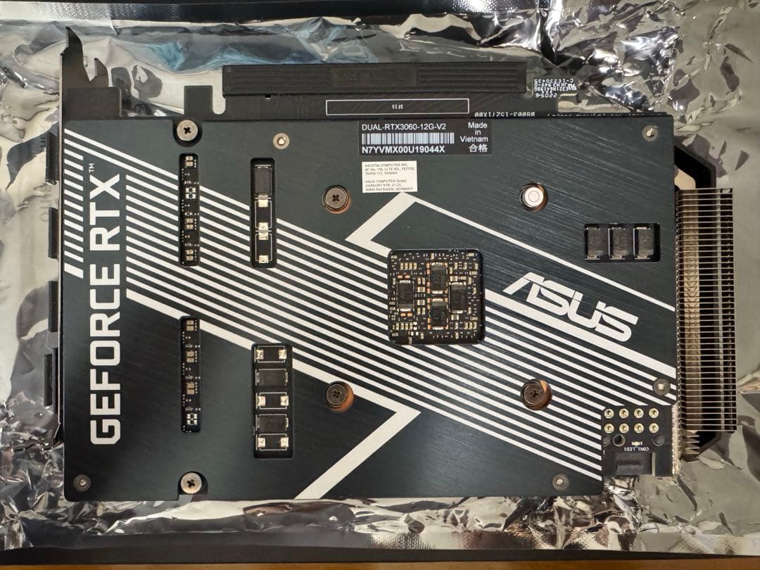 グラフィックボード・グラボ・ビデオカード ASUS DUAL-RTX3060-12G-V2