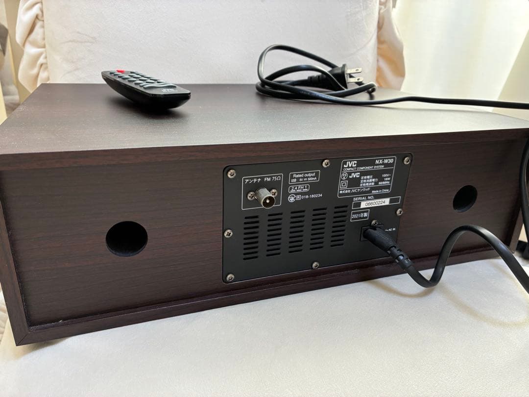 JVC ケンウッド ビクター コンポ NX-W30 2021年製