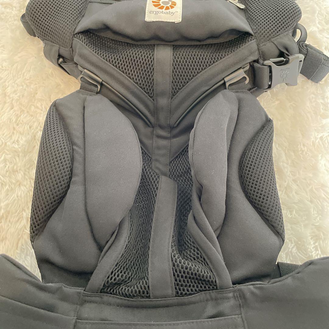 ergobaby 極美品✨ オムニ360 クールエアー メッシュ ブラック　黒