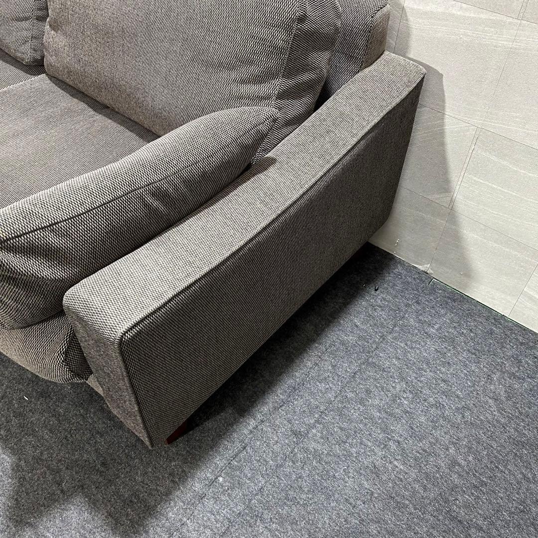 FLANNEL SOFA 3人掛けソファ ANTOS ヘッドレスト付 d2911