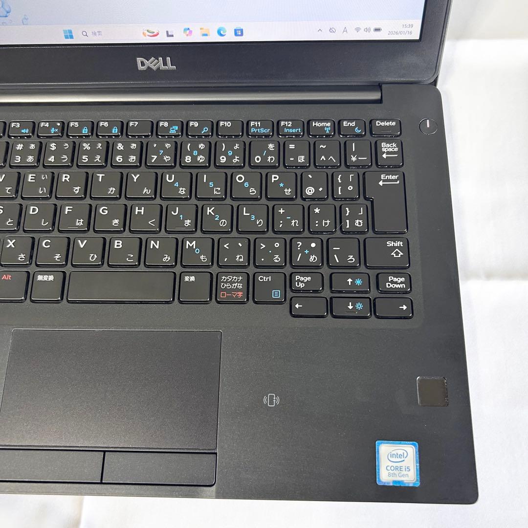 【美品】DELL ノートパソコン SSD256 Win11 Corei5 A50
