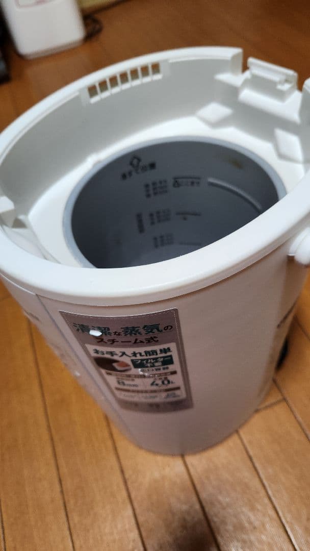 象印スチーム式加湿器 水タンク４L