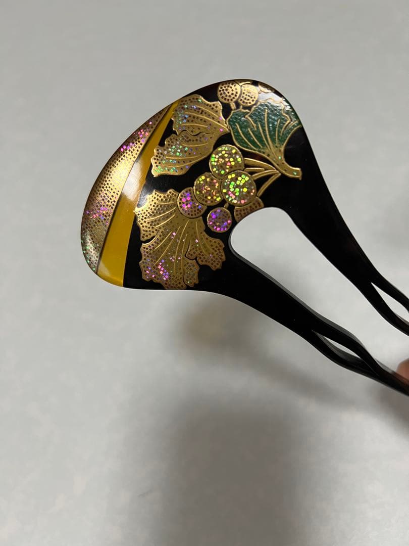 べっ甲　櫛　かんざし　鼈甲　ほんべっ甲　鼈甲細工　保証書付　髪飾り